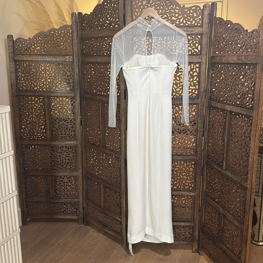 NWT NEW Reformation Adalia Dress in Ivory - Picture 4 of 4